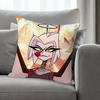 Federa Hazbin Hotel Lute Double Face Stampa 2D Morbido Peluche Copricuscino Con Zip Nascosta Decorazione Divano Camera da Letto Soggiorno Regalo