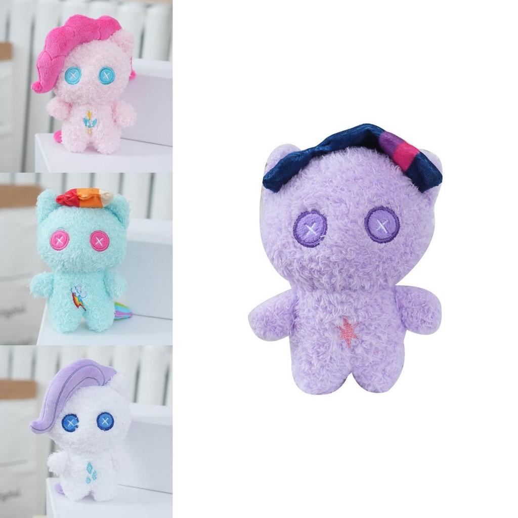Entzückende Cartoon-Plüsch-My Little Pony-Puppe mit niedlichem, warmem Design für Kinder