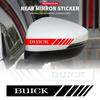 2PCS Car Styling Rearview Mirror Decoration Sticker For Century Excelle XT Envision Excelle GT Verano Regal LaCrosse GL8