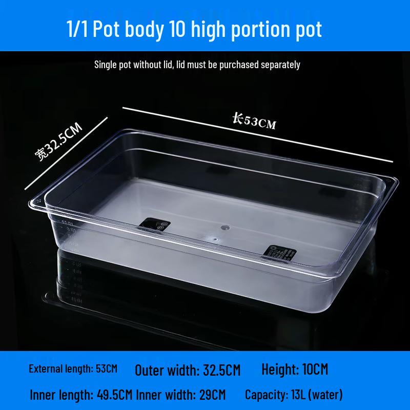 EVITA 1/1 Gastronorm Food Pan