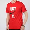 Nike Sportswear Alphabet Print Crew Neck T-Shirt Men Tops Red AQ5195-650