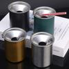 4colors Car Ashtray Stainless Steel Windproof Household with Lid Funnel Ashtrays Cigarette Ashtray Cup Auto Interior Accessories