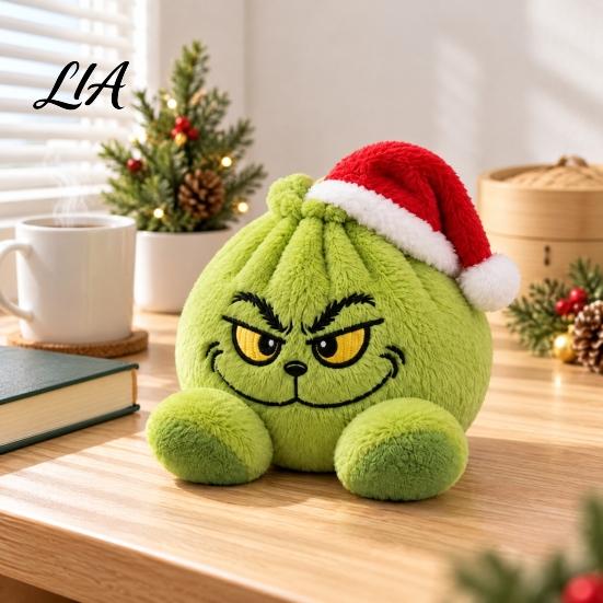 Relaxing Sensory Gift for Kids Soft Dumpling Squeeze Toy Stress and Anxiety Relief, Cute Stuffed Food Fidget Relief Office Home Decor, Slow