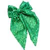 Sequined Ribbon Hair Bows Hair Styling Accessory for Daily and Special Event Sparkling Hair Clip for Women Girl Party Wear