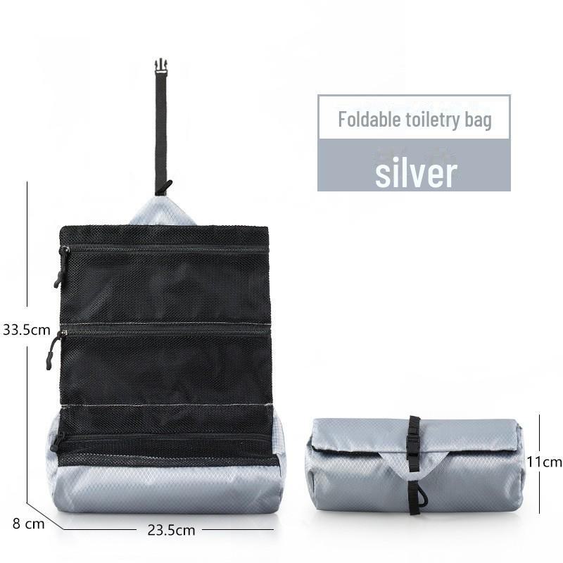 Top Men's Waterproof Travel Toiletry Bag – Portable, Foldable for Camping & Business Trips