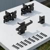 Gate Hardware Powder-Coated for Residential Fencing, Fence Installers