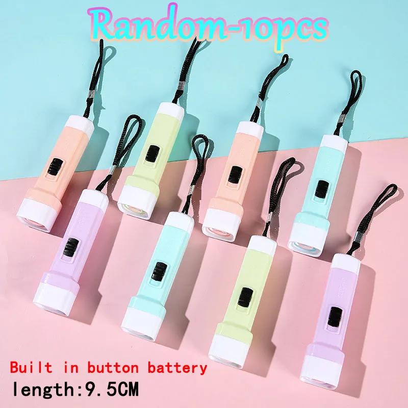 5-100 Pcs Mini LED Flashlights Toy for Kids Birthday Party Favors Halloween Christmas Carnival Wedding Guest Gifts Decor