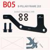 1set PM/IS 160 180 203 Mm Disc Brake Base Pads Set  for Electric Mountain Bike
