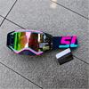 High-grade Banded Motocross Motorcycle Cross Goggles Windproof Dustproof Visor Replaceable Lenses Helmet Eyewear Riding Glasses