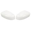 Side Mirror Cap Cover White Protective Weather Resistant Rearview Door Wing Mirror Housing for Focus