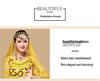 Huayu Women's Indian Belly Dance Long Sleeve Set - Spring/Summer Performance Costume