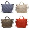 Large Capacity Canvas Shoulder Bag For Women 2023 New Autumn Winter Street Fashion Tote Crossbody Bag