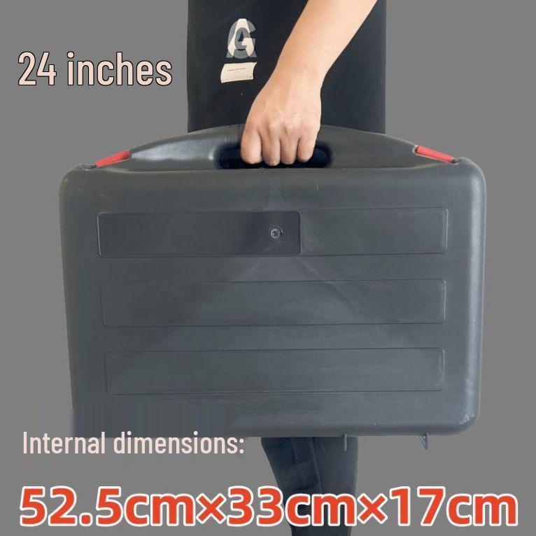 Electric Hammer Tool Storage Box - Durable Plastic Toolbox for Welding and Power Tools.