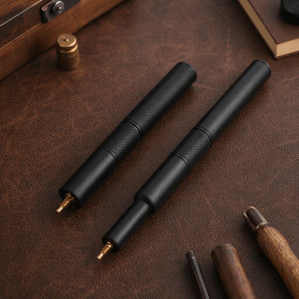 Threaded Connector Billiard Extender Telescopic Structure Cue Lengthener  Indoor Play
