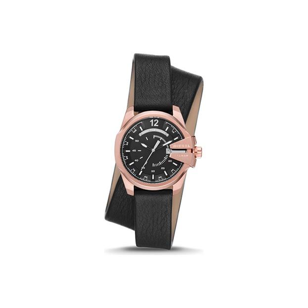 

Diesel Armor Series Watch Quartz Movement Leather Strap 32mm White Dial Fashion Minimalist Versatile Multifunctional DZ5601 Women watches DZ5601 Regular Watch Box,Cool Black Watch Dial
