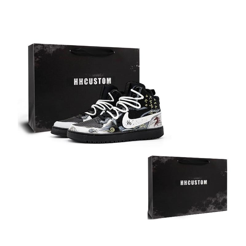 

Nike Court Borough Swift Shadow In The Air Synthetic Leather Cushioning Abrasion Resistant Slip Resistant Mid top AA0547-002(Team1727-) 40