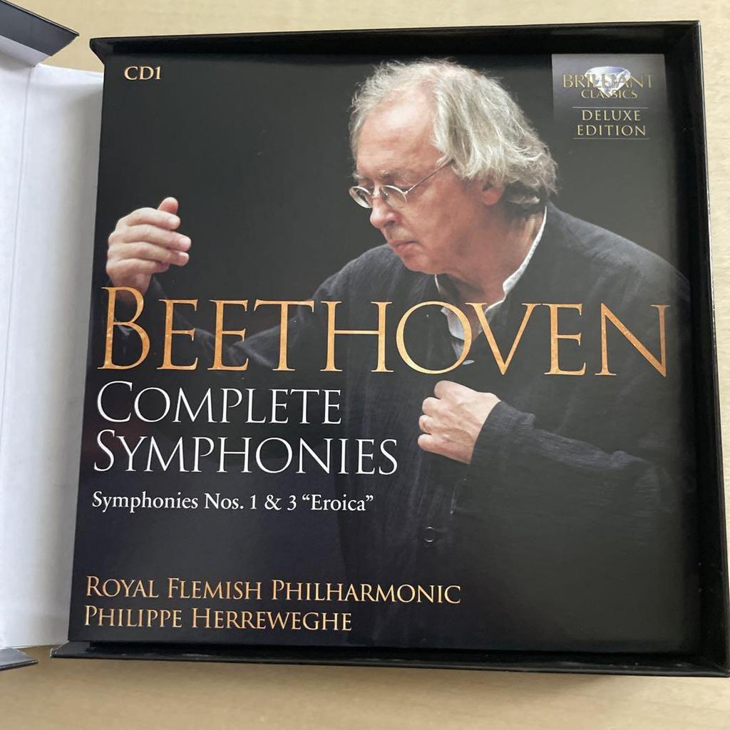 [USED] 5CD Beethoven Symphonies Complete Works Herreweghe Released in November 2023