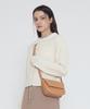 Cargobros For Woman Circle Mini Crossbody Bag (Beige)