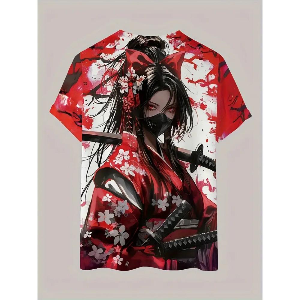 Summer personalized fashion trend 3D printed T-shirt 2XS