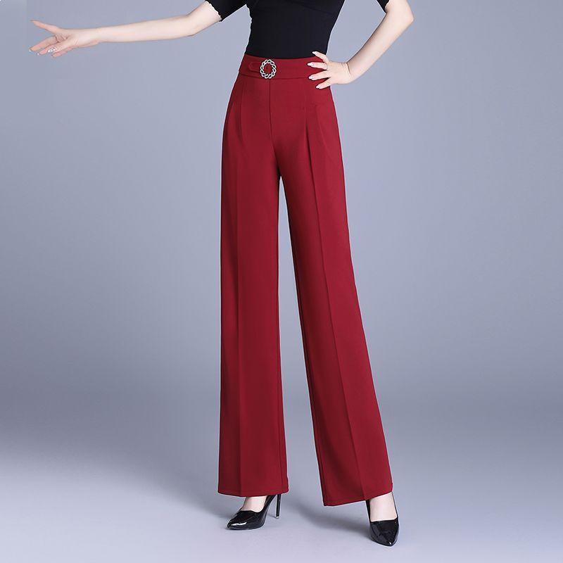 2026 Damen High Waist Schlankmachende Latein-Standard-Tanzhose