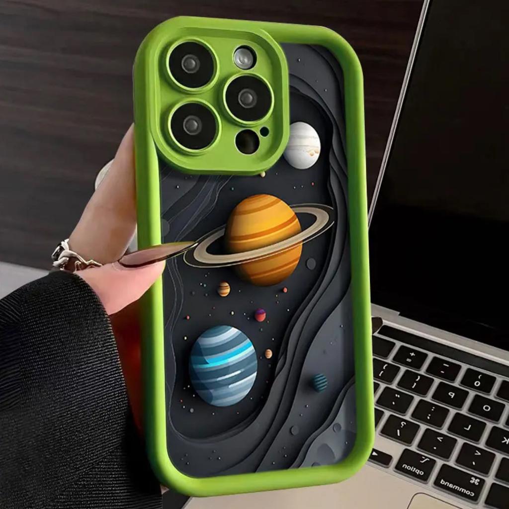 Contrasting Planet iPhone11Promax mobile phone case ladder is suitable for Apple 11promax all-inclusive Tianyan 11.