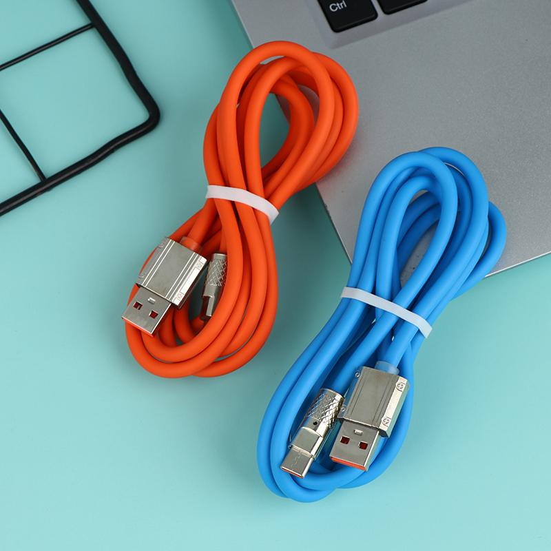 120W 6A Schnellladekabel USB C Ladekabel Multifunktionales Schnellladekabel für Mobiltelefon