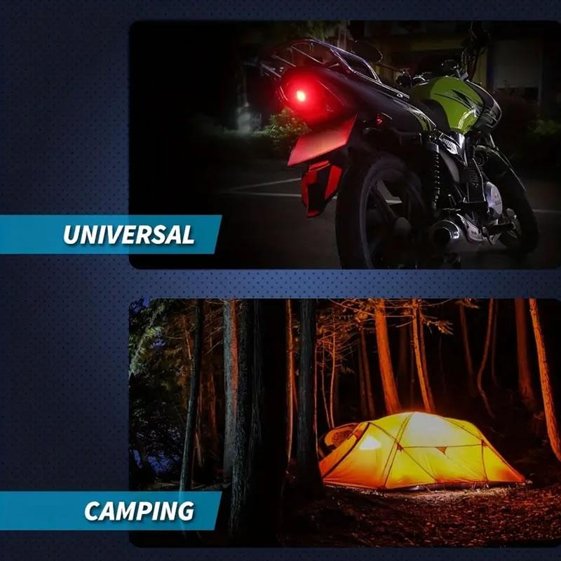 Light Up the Night RGB LED Aircraft Strobe Lights for Motorcycles,Airplanes & Helicopters,Car. Control Color Easy, Recharg