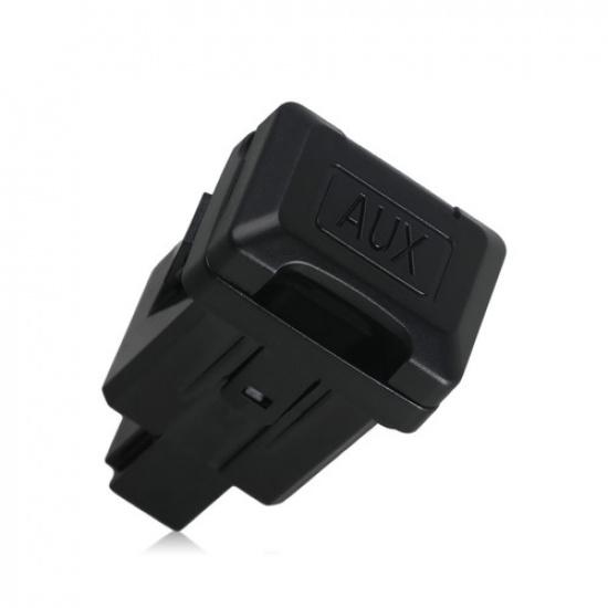 Auxiliary Stereo Adaptor Input Aux Port for Honda Civic CR-V Acura TL MDX