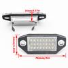 2 szt. 24SMD Brak błędu LED Numer tablicy rejestracyjnej samochodu dla Ford Mondeo MK3 2000-2007