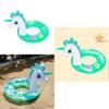 In Stock New Inflatable Glitter Unicorn Swim Ring For Kids Cartoon Pattern Fitness Equipment