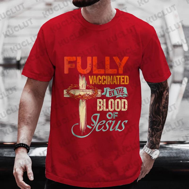 Men's Aesthetic Religious Christian T Shirt Jesus Bible Verse Print Men T-shirt Unisex Harajuku Casual Oversized T-Shirts Tops