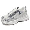 New Slip Resistant Lace-up Shose Women Casual Women's Shoes Fashion Sport Best-selling Breathable Height Increasing Massage