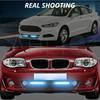 1-2pcs Wind Powered LED Car DayTime Lights Creative Auxiliary Running Lights Rotation Fan Lamp Automobile Day Time Headlights