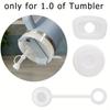 Silicone Spill Proof Stopper for Stanley Cup 1.0 2.0 40oz/ 30oz Tumbler Accessories Straw Cap Cover Spill Stopper Leak Stopper