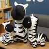 Creative Simulation Zebra Doll Plush Toy Zoo Pony Doll Rag Doll Sleeping Pillow Photo Prop