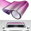 20*150cm Pink Car Front Windshield UV Protector Decals Sun Visor Strip Tint Film