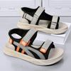 Breathable Summer 2024 Male Shoe Outdoor Men's Sandal Styles High Quality On Offer Cheap Liquidation 39 Original Casual Open Toe