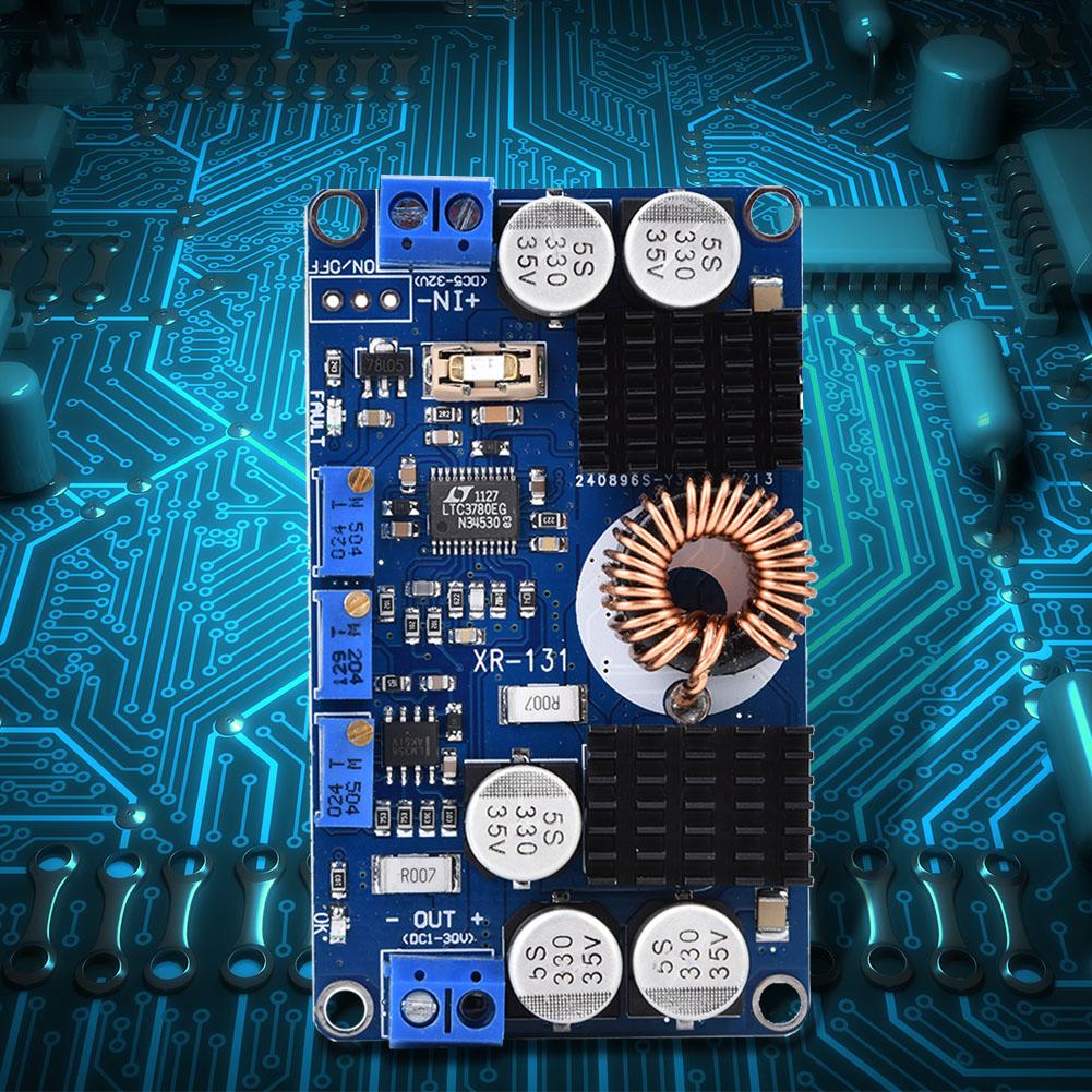  5V-32V to 1V-30V 10A Automatic Step Up Down Voltage Regulator Charging Module LTC3780
