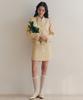 ZEROSTREET [4 Colors] Creamy Tweed Skirt