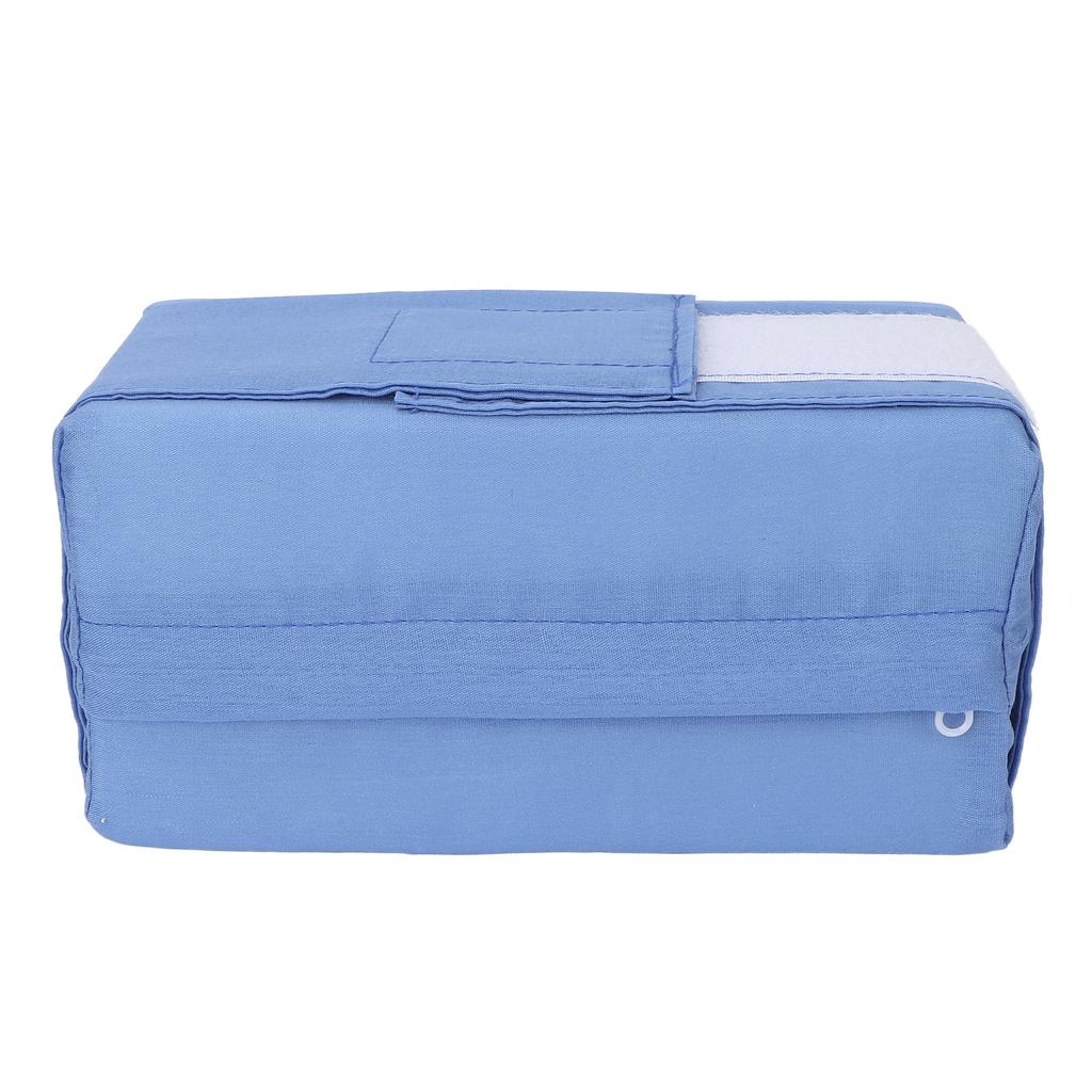 Side Sleeping Leg Pillow Soft Sponge Detachable Reduce Pressure Joint Fixation Knee Pillow with StrapBlue