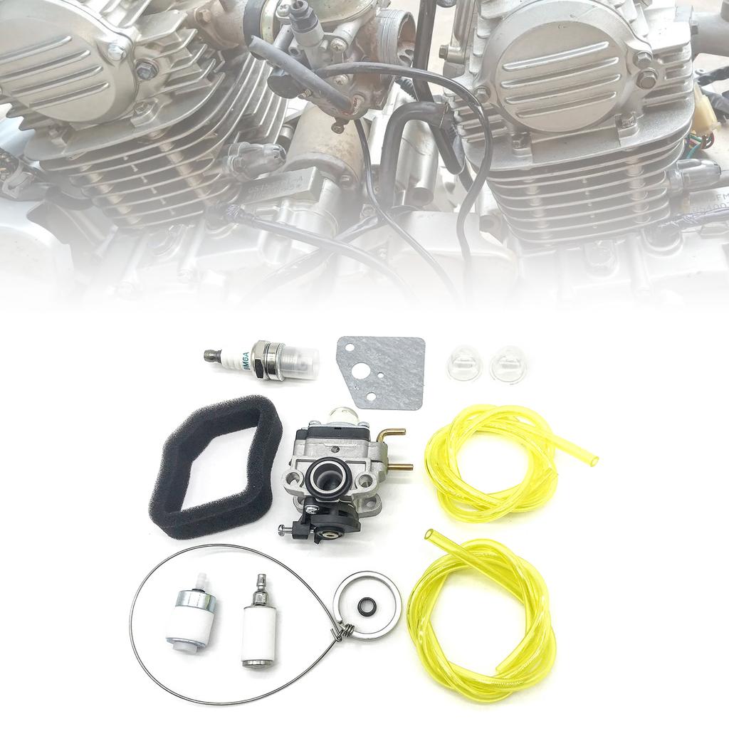Carburetor with Fuel Line Fuel Filter Air Filter Adjustment Tool Compatible for RY252CS RY251PH 75306258A Trimmers