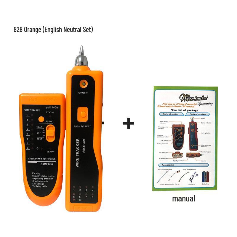 Тестер линии POE с защитой от перегорания и искатель сетевых линий