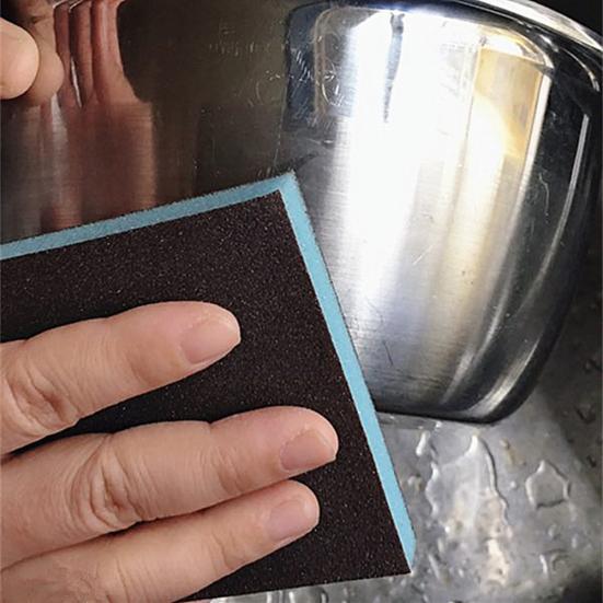 1 ks Diamond Sand Magic Sponge Čisticí kartáč na kuchyňské domácí čištění
