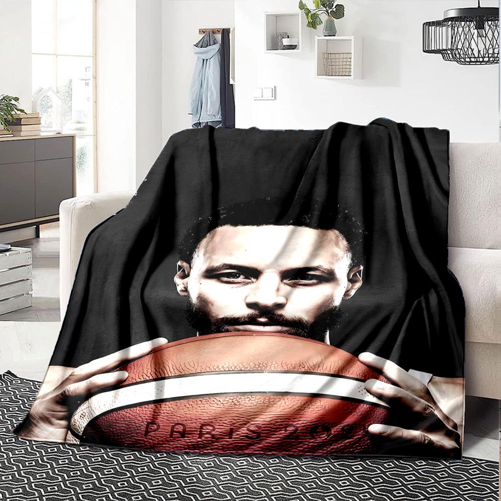 Stephen Curry Blanket Comfortable Great for Office Bedding Seaside for All Occasions Warmthful Decor Ideal Gift for Friends Family Couples Picnic