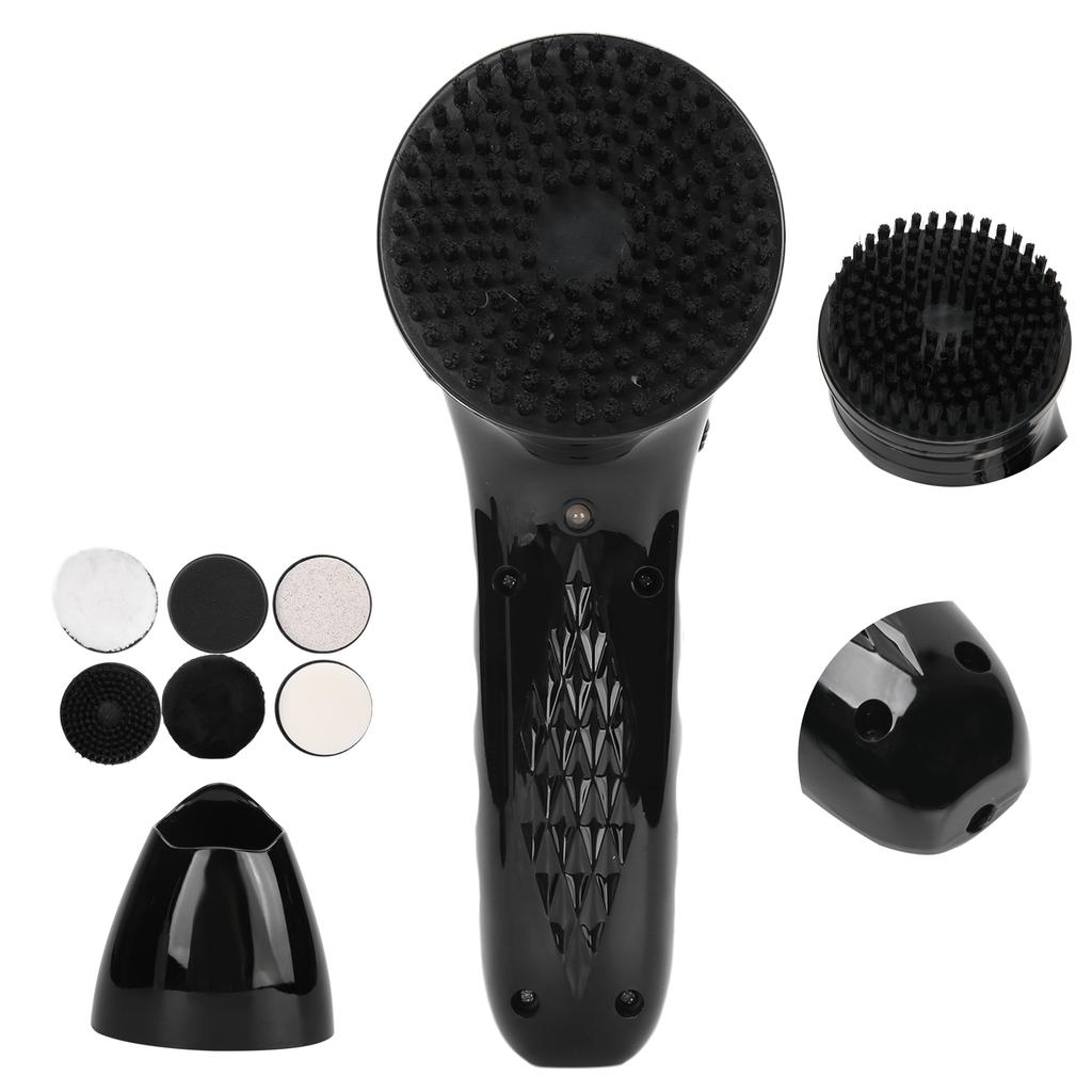 Electric Shoe Polisher Rechargeable Shoe Cleaning Leather Care Portable Handheld Shoe Shine Kit