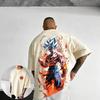 2026 New Dragon Ball Anime Printed Cotton T-shirt 2026 Summer New Men's and Women's Harajuku Versatile Casual Short Sleeve Top