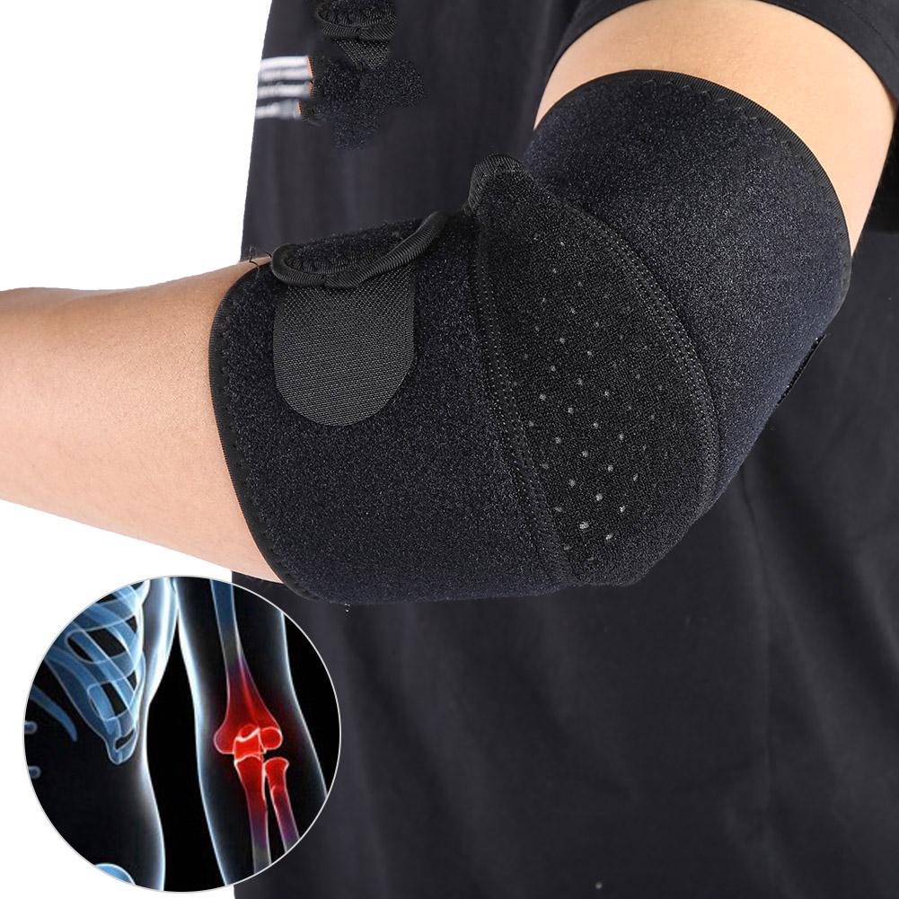 Outdoor Sports Elbow Support Brace Protector Pad Guard Strap Adults for Tennis Badminton