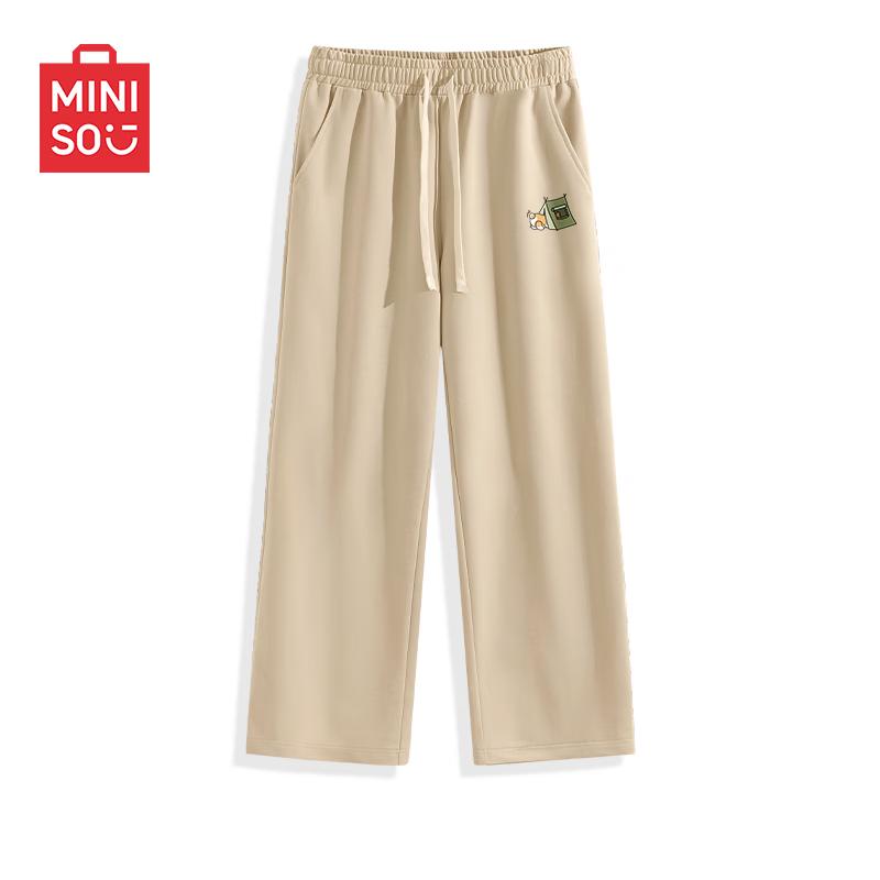 MINISO Herren Casual Straight-Leg Hose