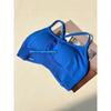 Cross-Back Beauty Back Sports Bra with Shockproof Support for Fitness, Yoga, and Training for Women