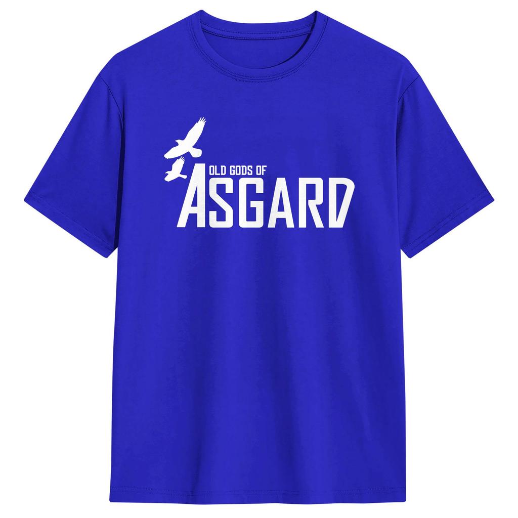 Mens T Shirt Alan Wake Old Gods Of Asgarde TShirts Harajuku Beach Tee Shirt Vintage Cotton Clothes Gift